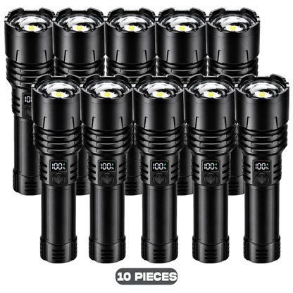 Billhol® szuperfényes taktikai túlélő zseblámpa · Több mint 2 millió eladott darab · Akár 80-szor erősebb fény · Akár 120 órás üzemidő · Katonai COB LED-technológia