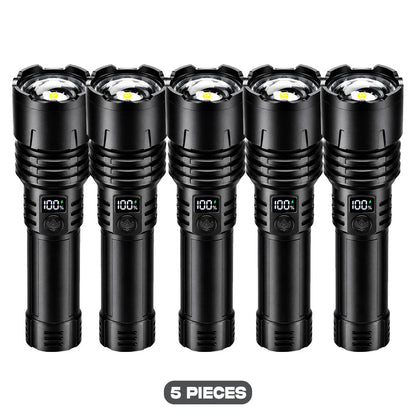 Billhol® szuperfényes taktikai túlélő zseblámpa · Több mint 2 millió eladott darab · Akár 80-szor erősebb fény · Akár 120 órás üzemidő · Katonai COB LED-technológia