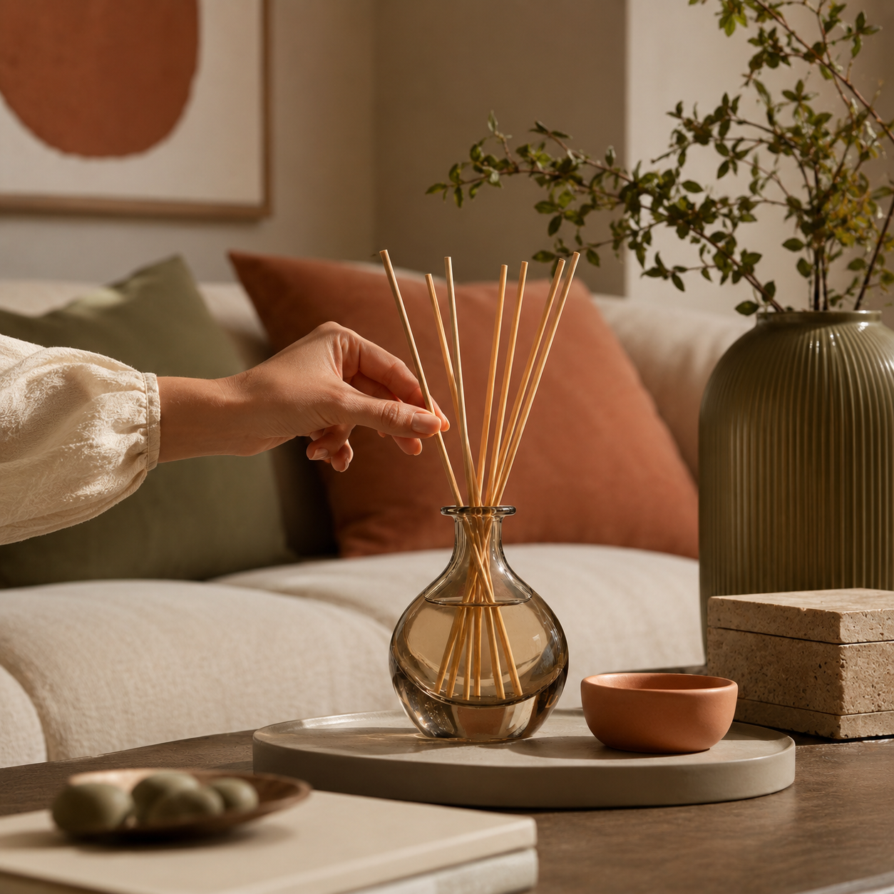 Amber Glass Reed Diffuser