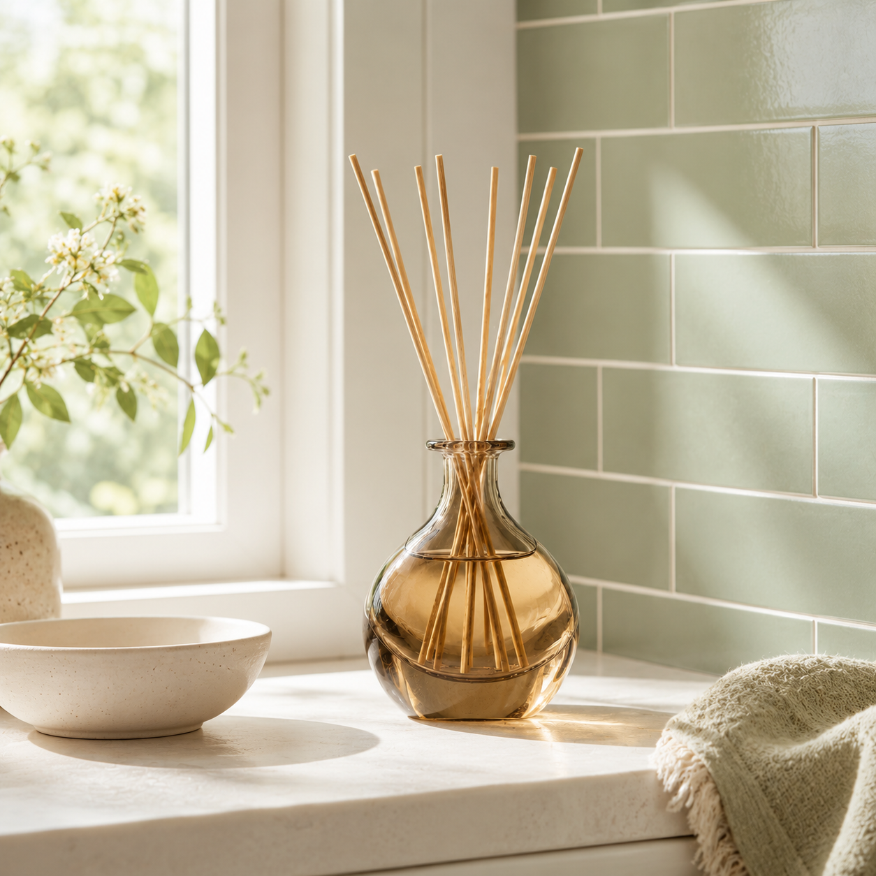 Amber Glass Reed Diffuser