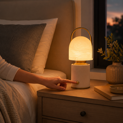 Portable Ambient Table Lamp for Cozy Home Décor