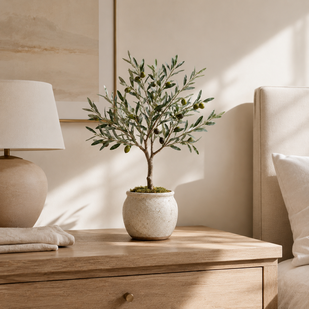 Bring Home Mediterranean Calm Faux Olive Tree
